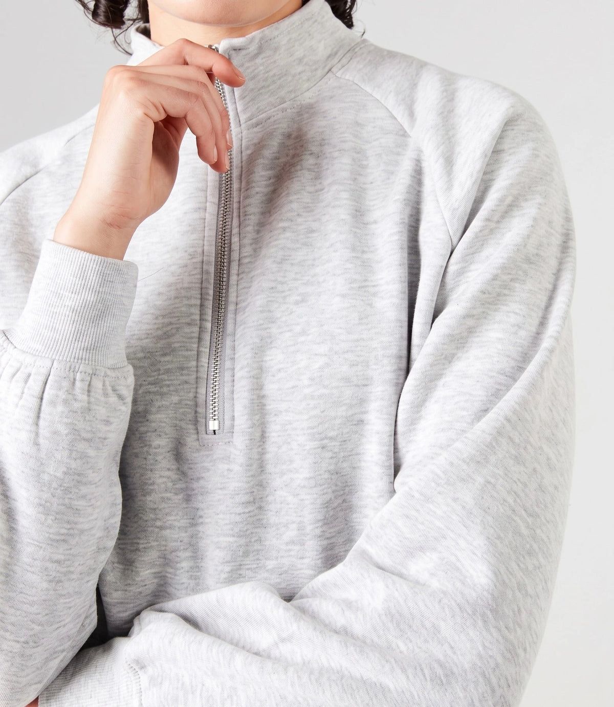 Pieces Pieces PCCHILLI Half Zip Sweater - Loungewear Top