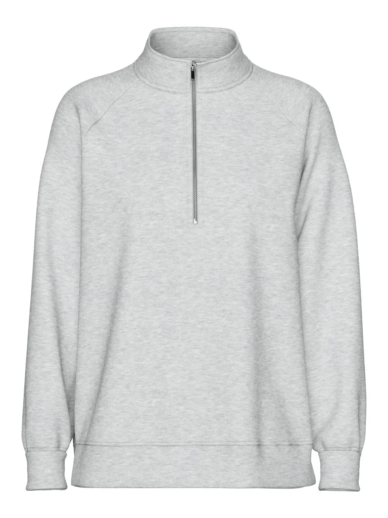 Pieces Pieces PCCHILLI Half Zip Sweater - Loungewear Top
