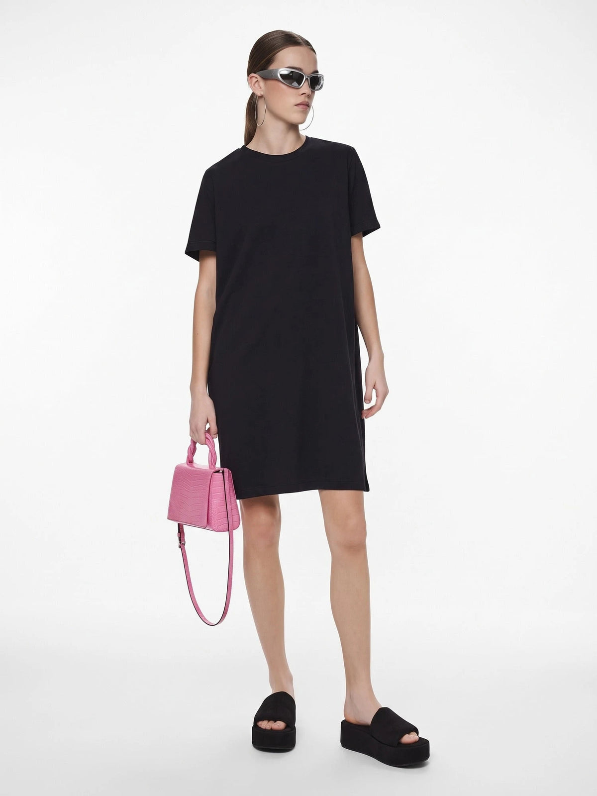 Pieces Pieces Sweat Dress - Loungewear Dress - Slaapshirt