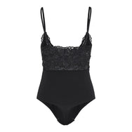 Pieces Pieces zwarte kanten body dames - Lace top Nichelle