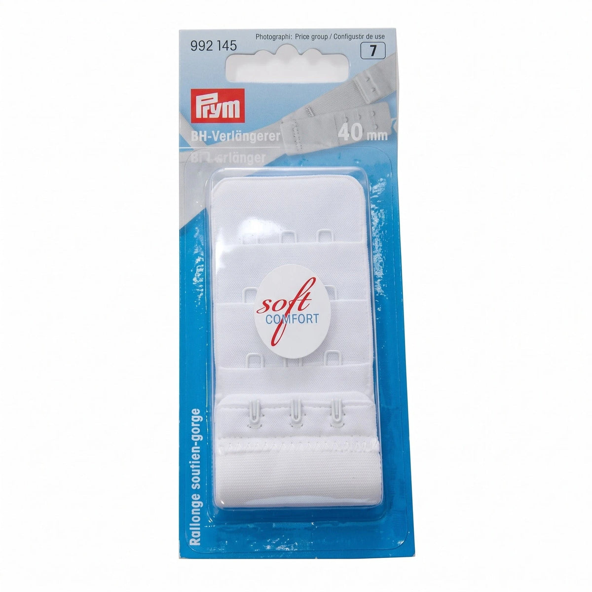 Prym Prym BH verlengstuk 40 mm - 3 haakjes