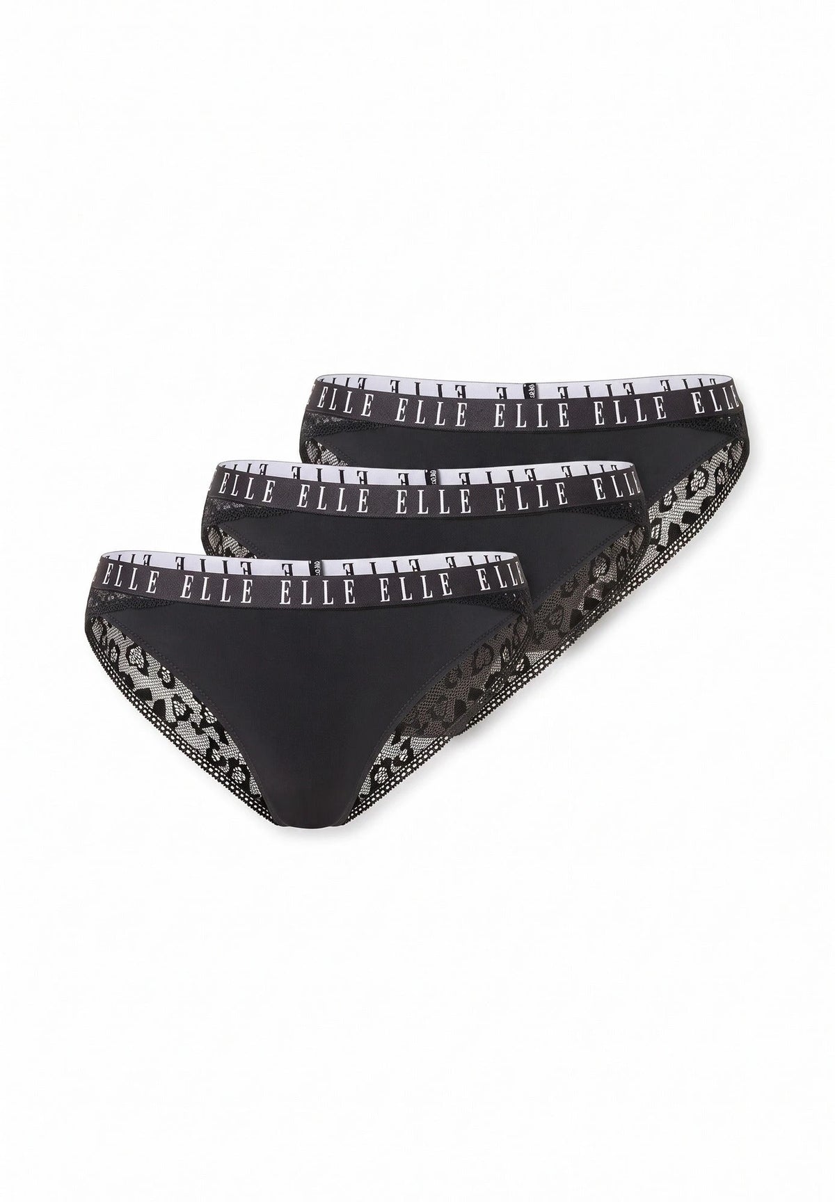 Schiesser Elle 3-Pack Kanten brazilian slips dames - Lace
