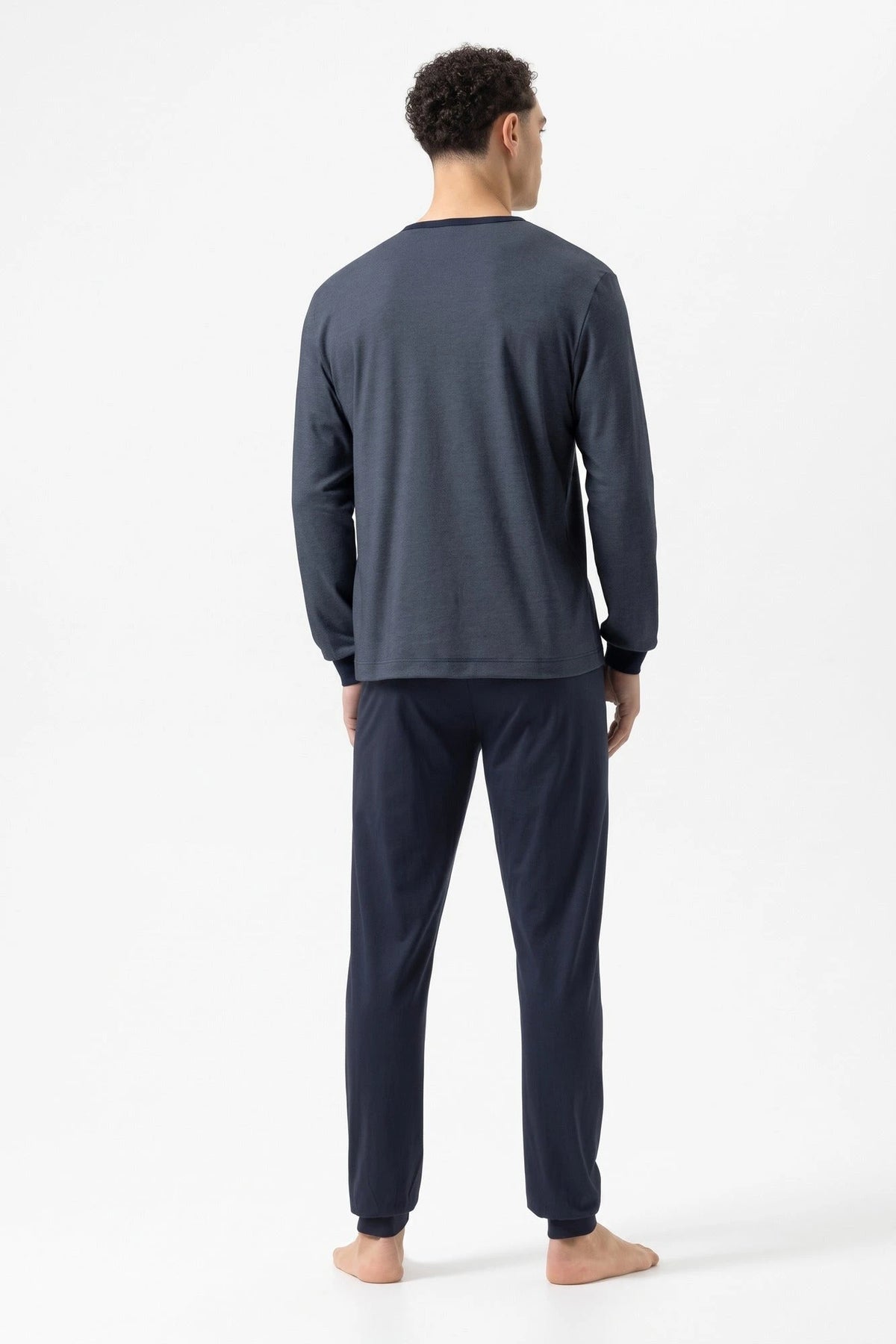 Schiesser Mey heren pyjama Katoen - Bennison