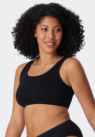 Schiesser Schiesser 2-pack Bustier top - Biologisch katoen - Bralette