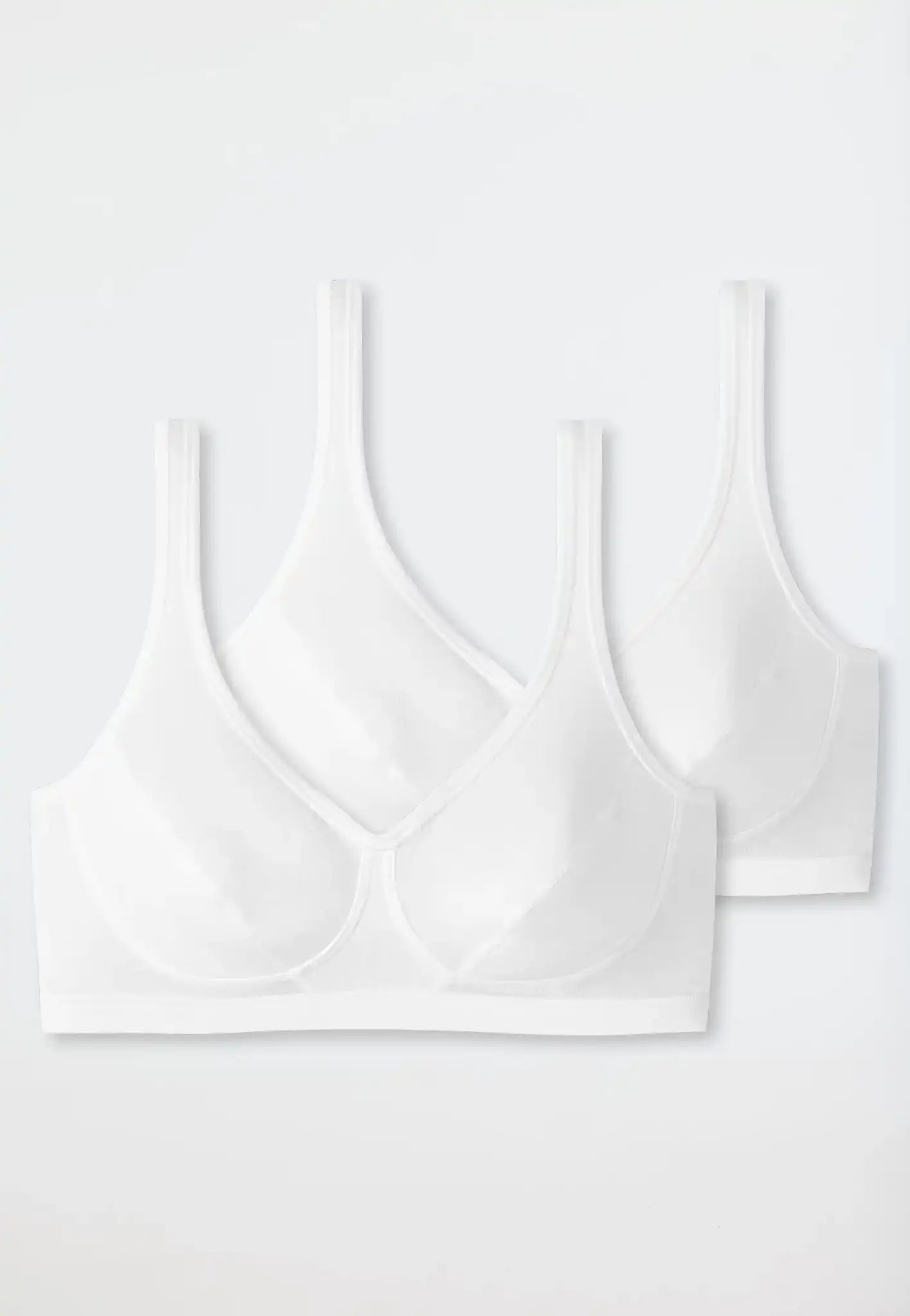 Schiesser Schiesser 2-pack Bustier top met cups - Bralette