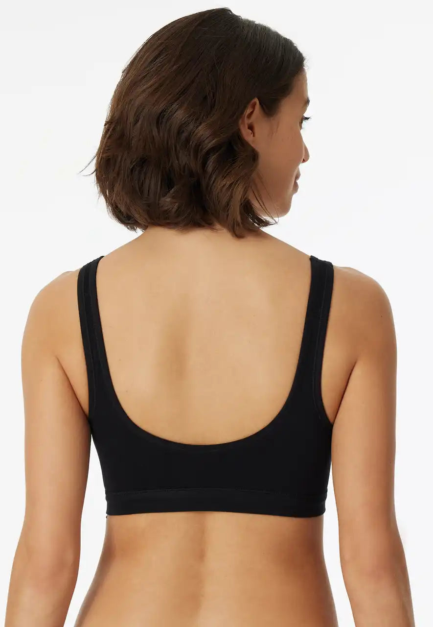 Schiesser Schiesser 2-pack Bustier top met cups - Bralette