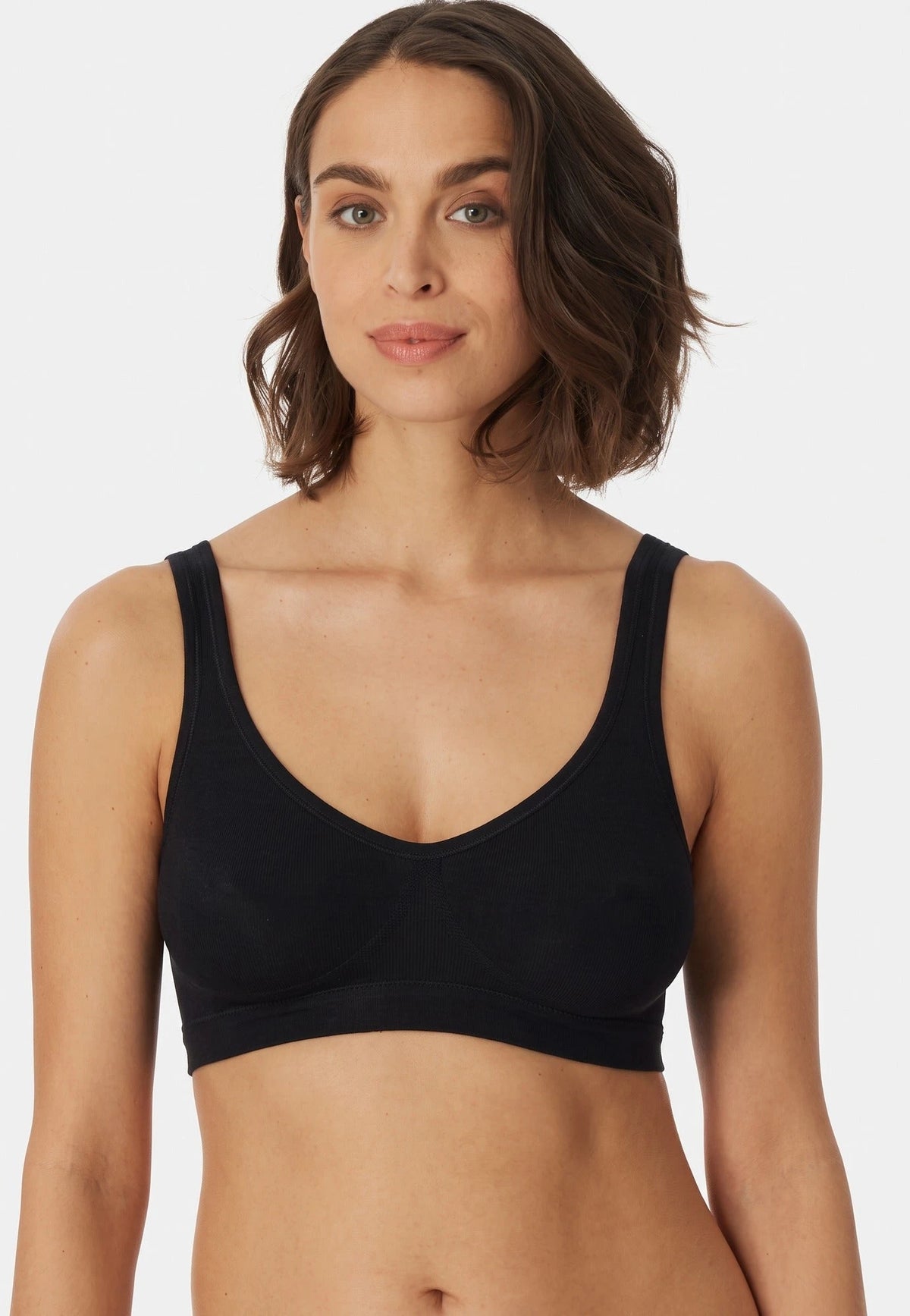 Schiesser Schiesser 2-pack Bustier top met cups - Bralette