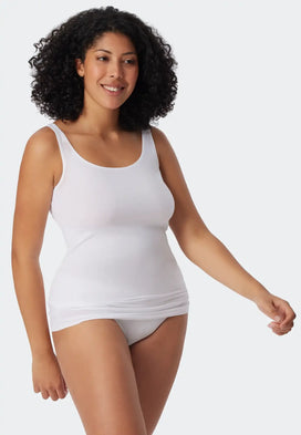 Schiesser Schiesser 2-Pack dames hemden - Organic 95/5 - Basics