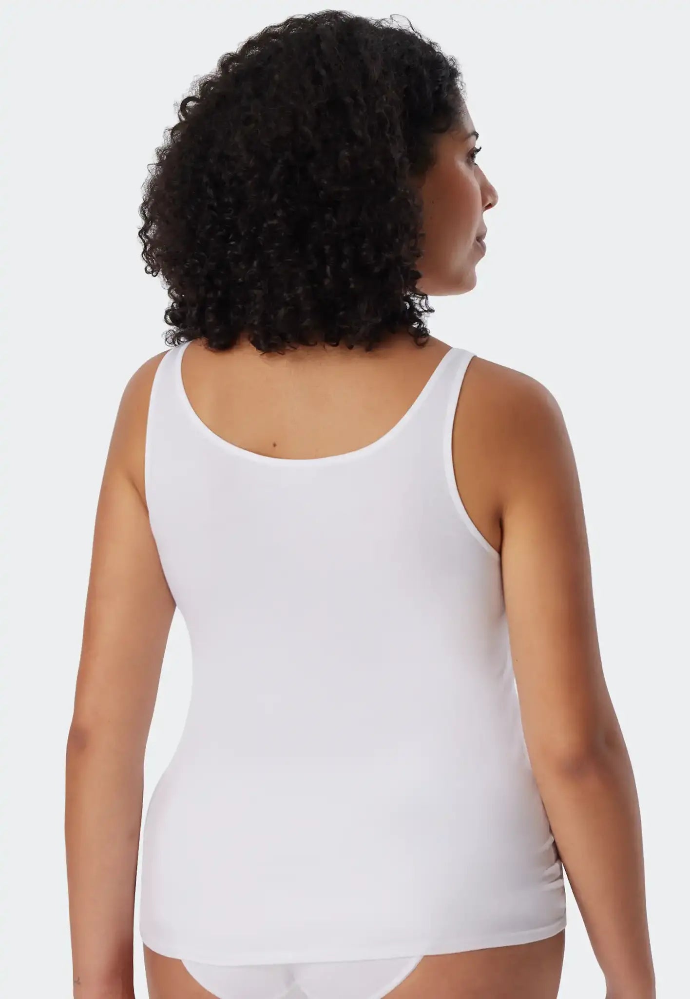Schiesser Schiesser 2-Pack dames hemden - Organic 95/5 - Basics