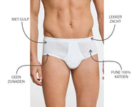 Schiesser Schiesser 2-pack heren Classic slip met gulp
