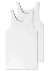 Schiesser Schiesser 2-Pack heren hemden 95/5 - Biologisch