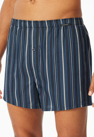 Schiesser Schiesser 2-Pack heren wijde boxershort katoen woven - Royal