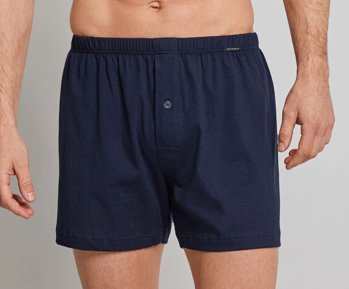 Schiesser Schiesser 2-Pack heren wijde boxershort - Selected