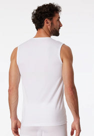 Schiesser Schiesser 2-Pack mouwloos shirt - 95/5 - Biologisch katoen