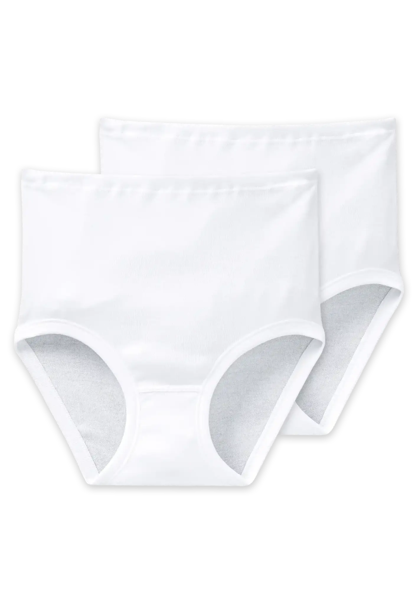 Schiesser Schiesser 2-Pack Taille dames slips - Fein rib original
