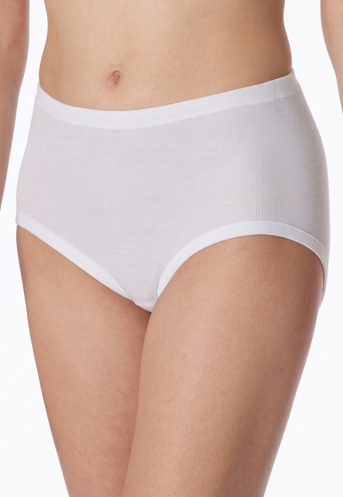 Schiesser Schiesser 2-Pack Taille dames slips - Fein rib original