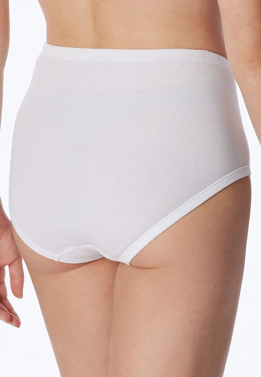Schiesser Schiesser 2-Pack Taille dames slips - Fein rib original