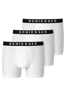 Schiesser Schiesser 3-pack heren boxershorts 95/5 - Katoen