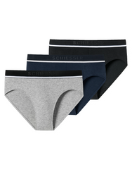 Schiesser Schiesser 3-pack heren Heup slip 95/5 - Biologisch katoen