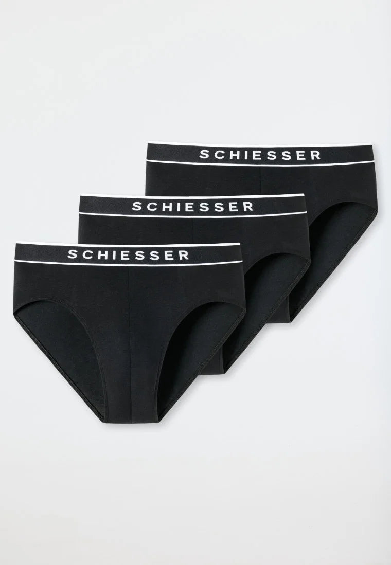 Schiesser Schiesser 3-pack heren Rio slip 95/5 - Biologisch katoen - 179570