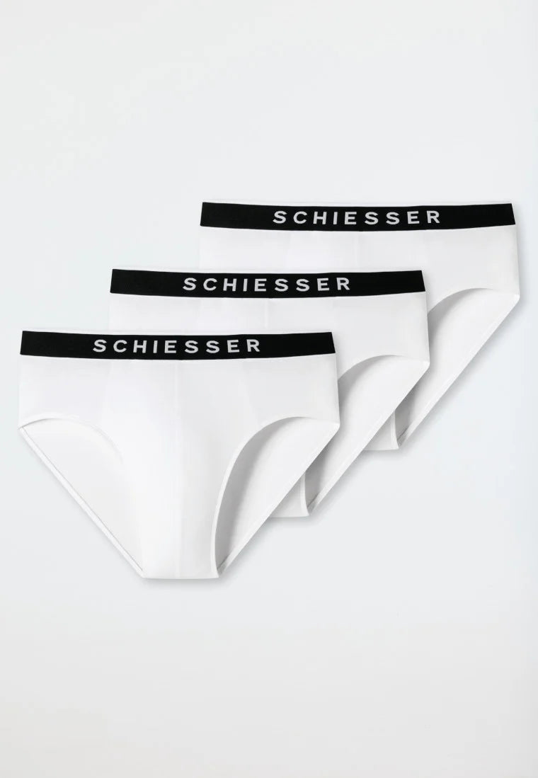 Schiesser Schiesser 3-pack heren Rio slip 95/5 - Biologisch katoen - 179570