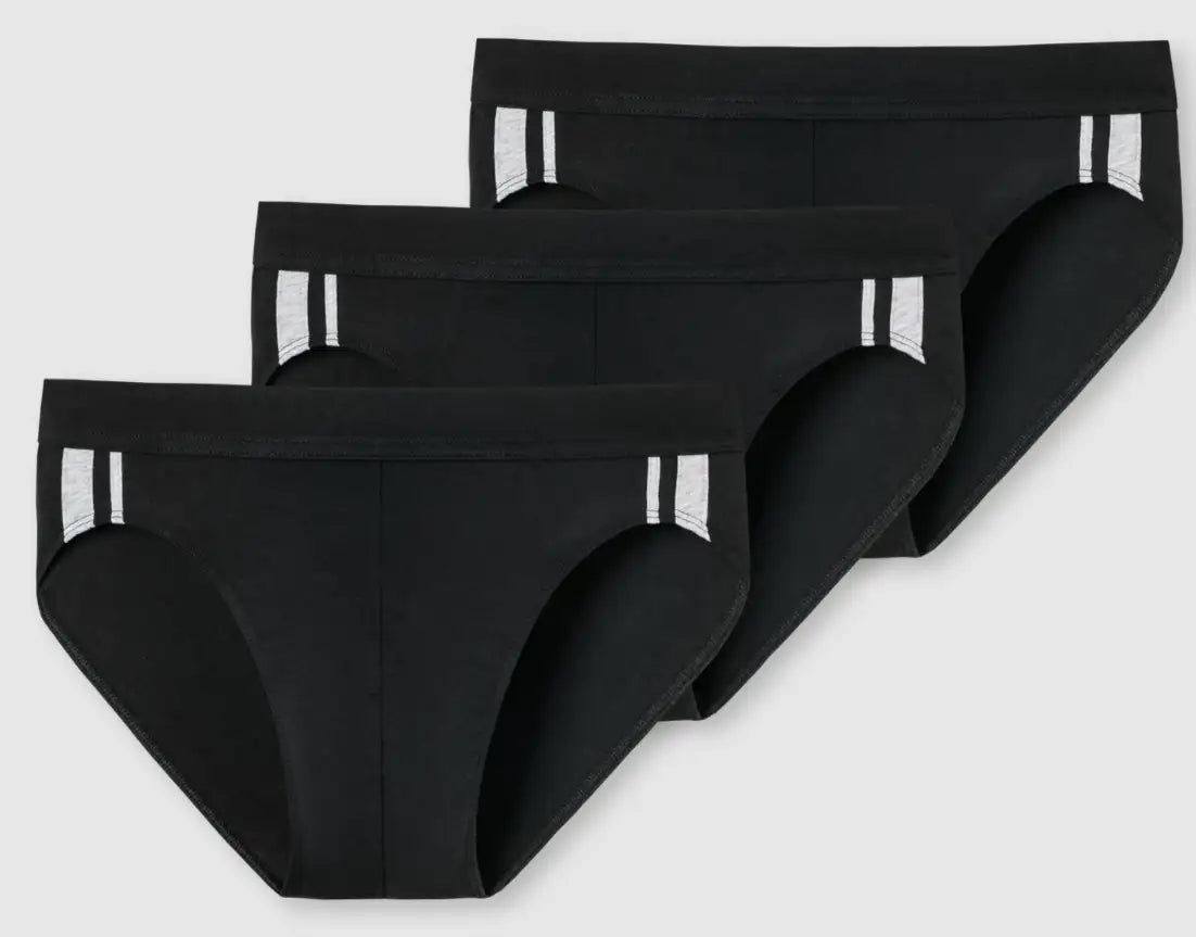 Schiesser Schiesser 3-pack heren Rio slip 95/5 - Stripe