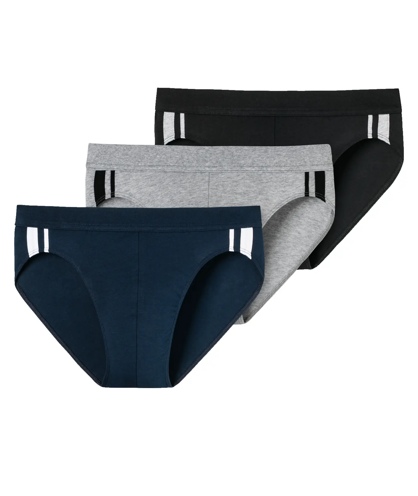 Schiesser Schiesser 3-pack heren Rio slip 95/5 - Stripe
