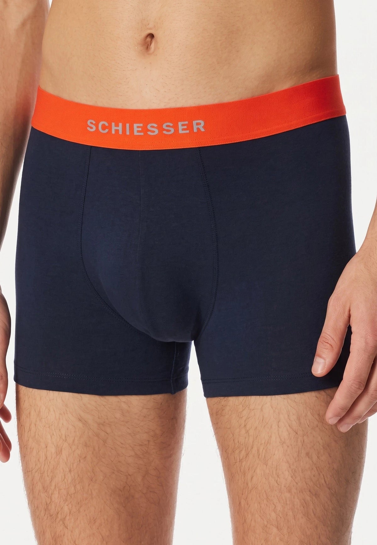 Schiesser Schiesser 5-pack heren boxershort 95/5 - Darkblue