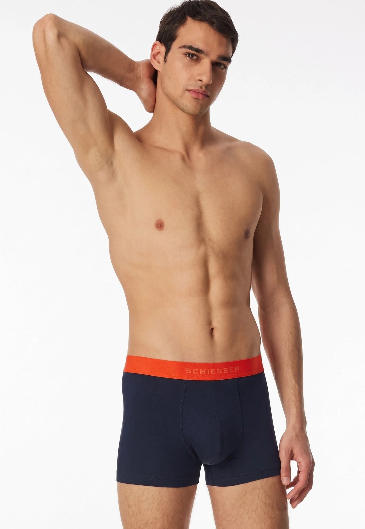 Schiesser Schiesser 5-pack heren boxershort 95/5 - Darkblue
