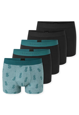 Schiesser Schiesser 5-pack heren boxershort 95/5 - Darkblue