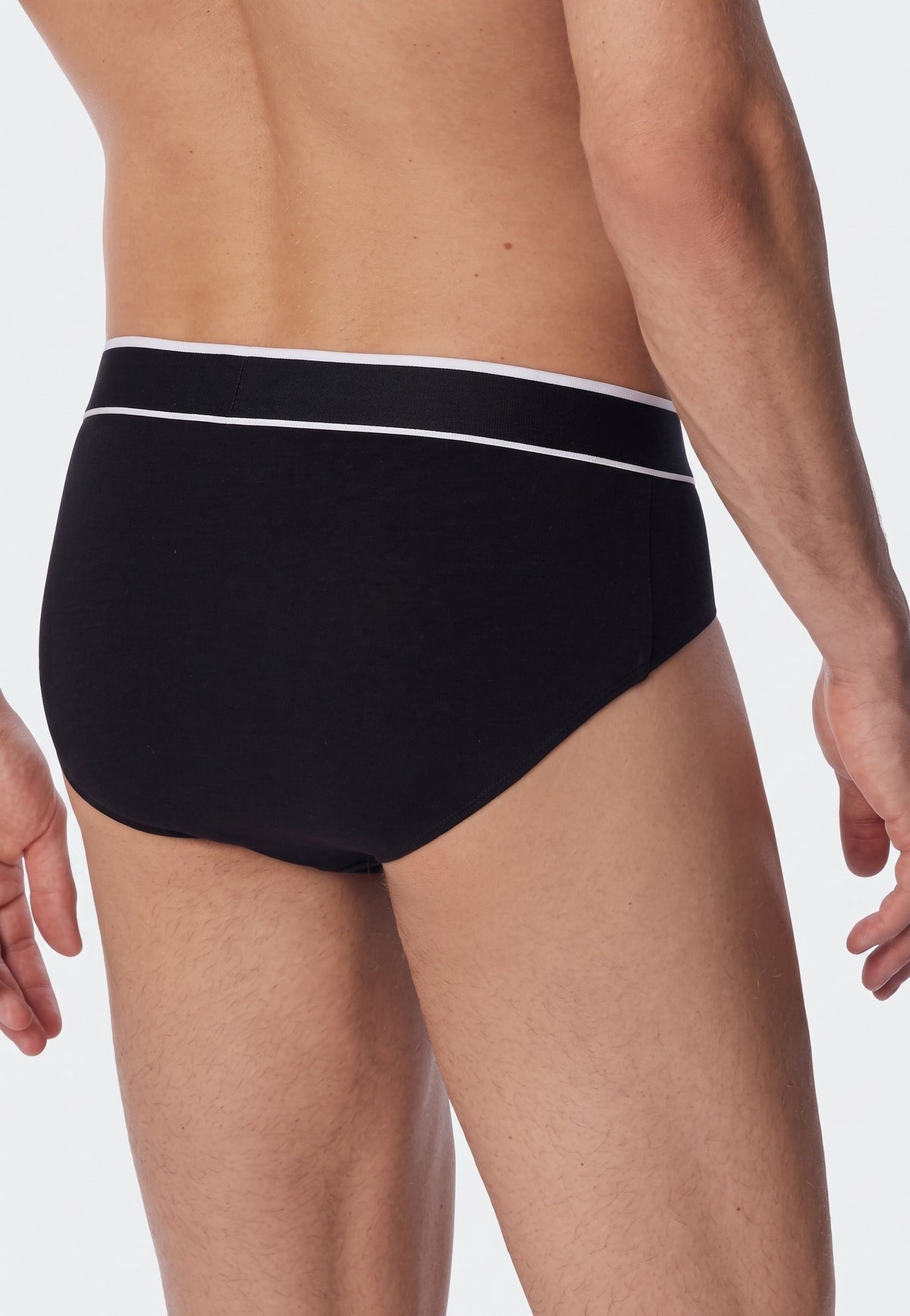 Schiesser Schiesser 5-pack heren Rio slip 95/5- Zwart