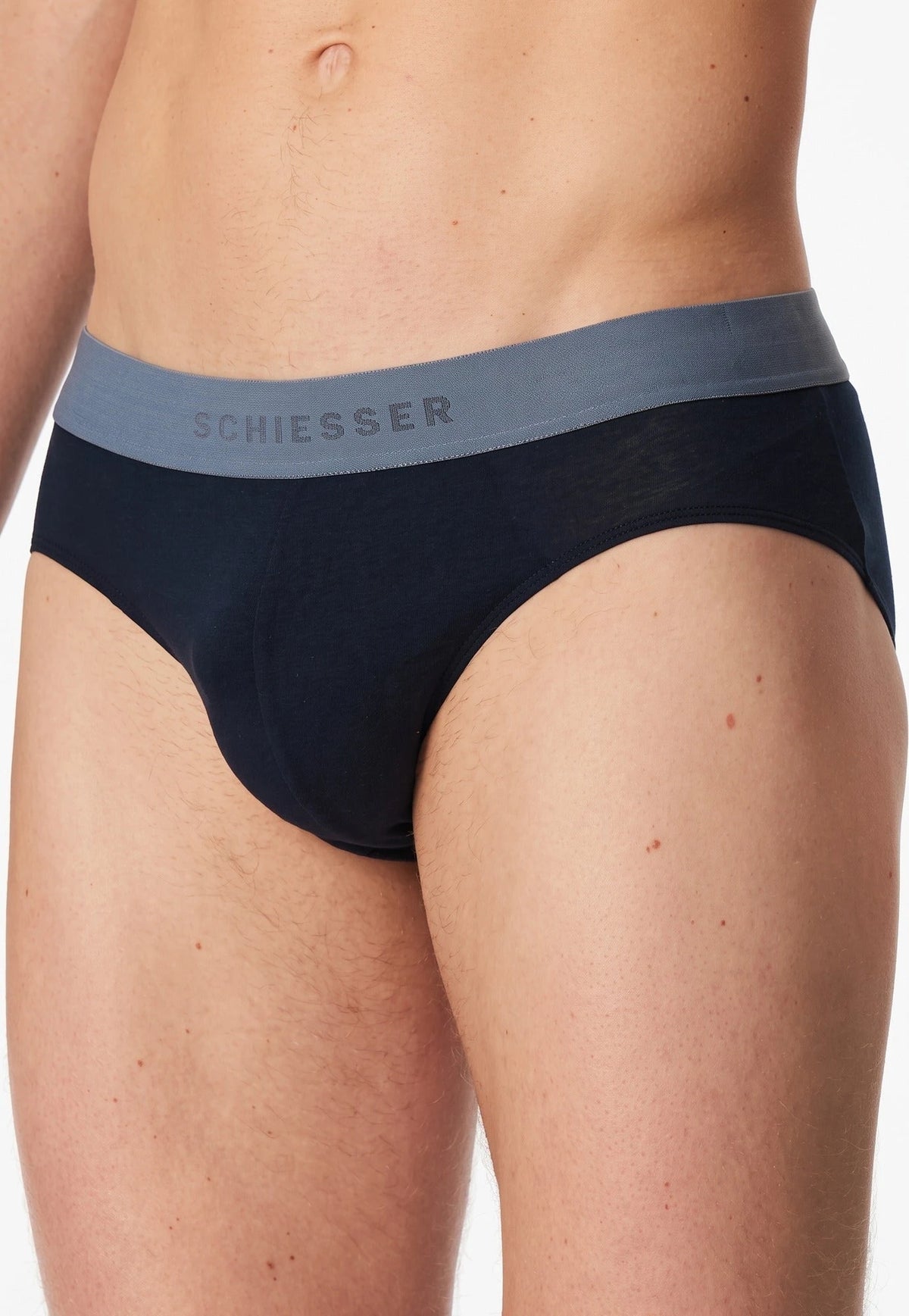 Schiesser Schiesser 5-pack heren Rio slip 95/5- Zwart