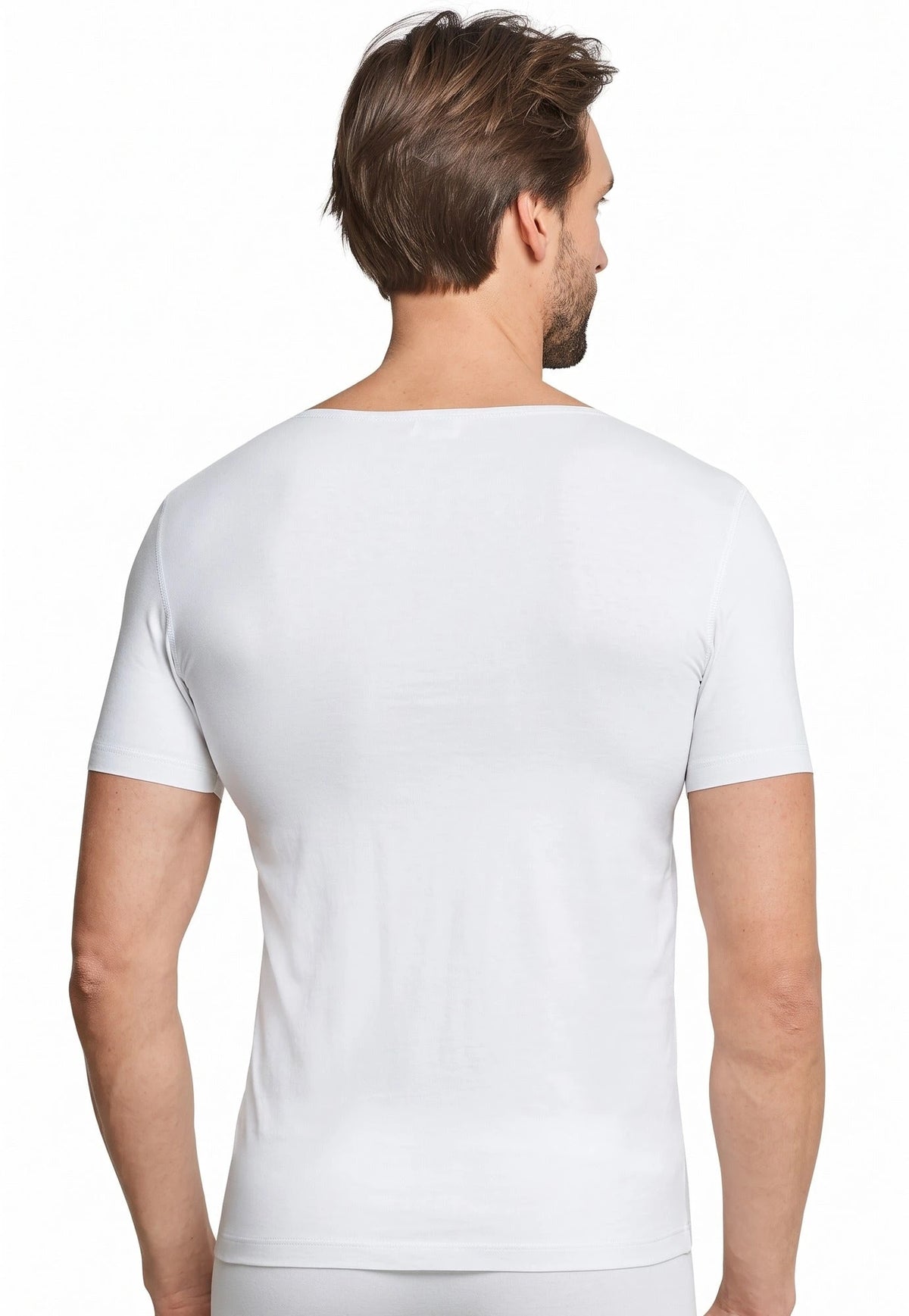 Schiesser Schiesser business heren ondershirt - Naadloos laser cut