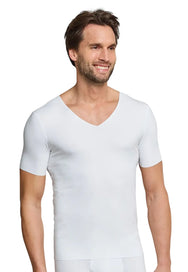 Schiesser Schiesser business heren ondershirt - Naadloos laser cut