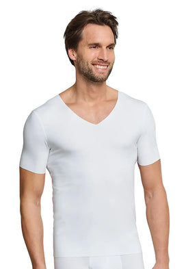 Schiesser Schiesser business heren ondershirt - Naadloos laser cut