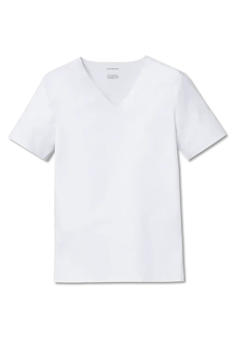 Schiesser Schiesser business heren ondershirt - Naadloos laser cut