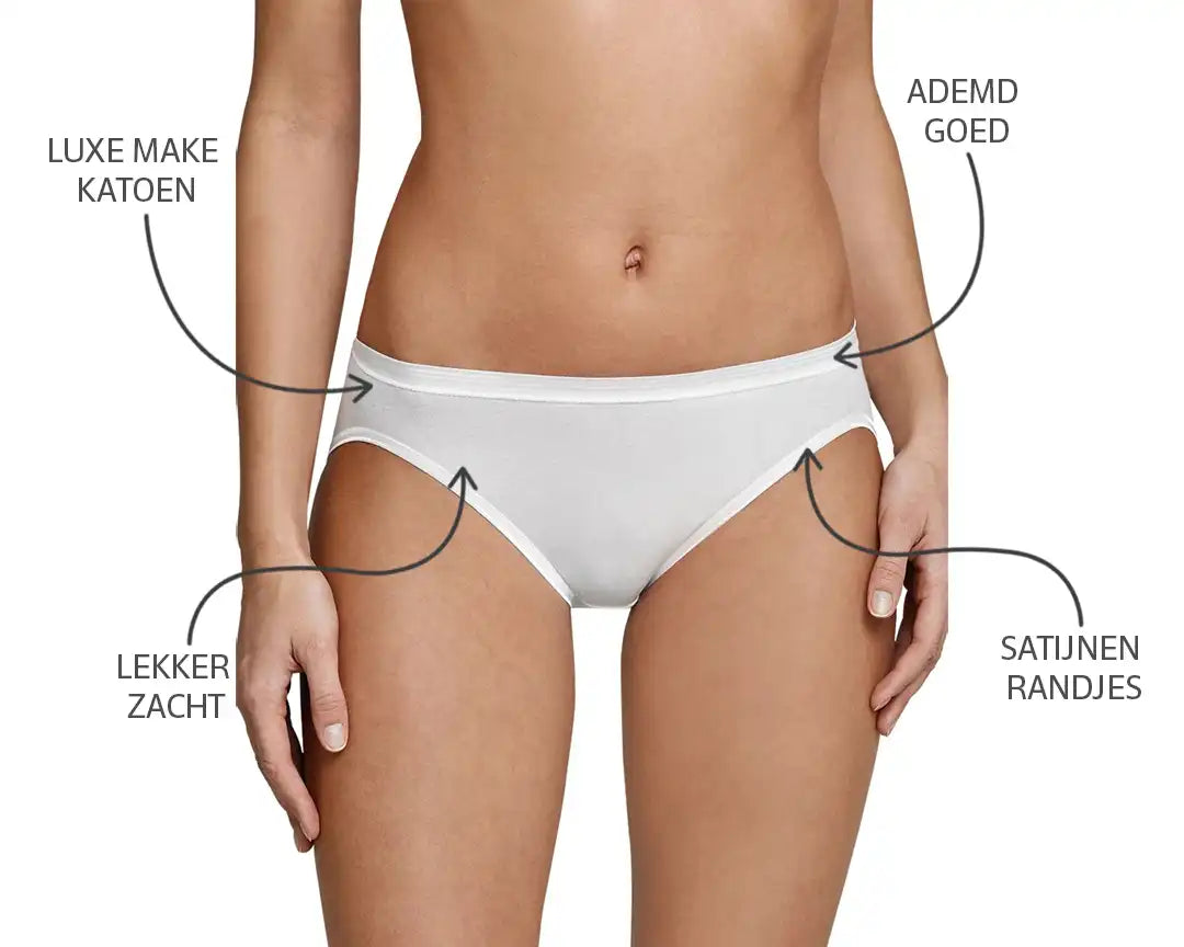Schiesser Schiesser dames luxury Rio- slip