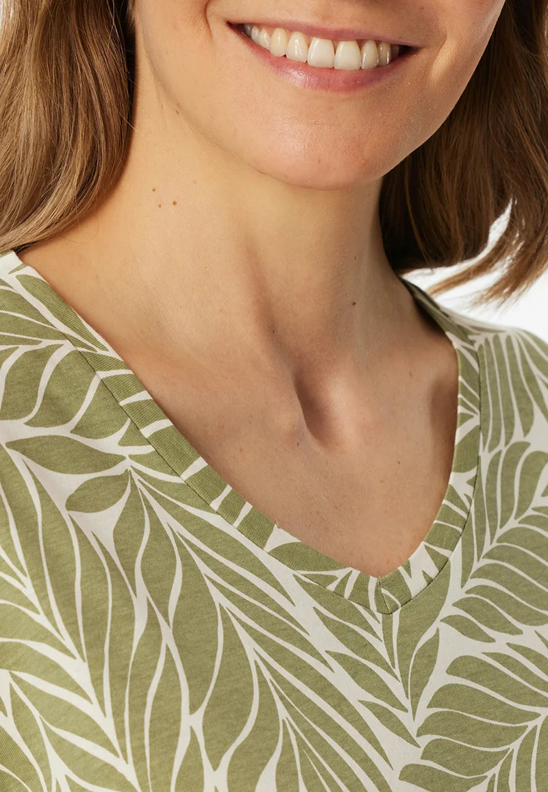 Schiesser Schiesser Dames Nachthemd lange mouw - Comfort