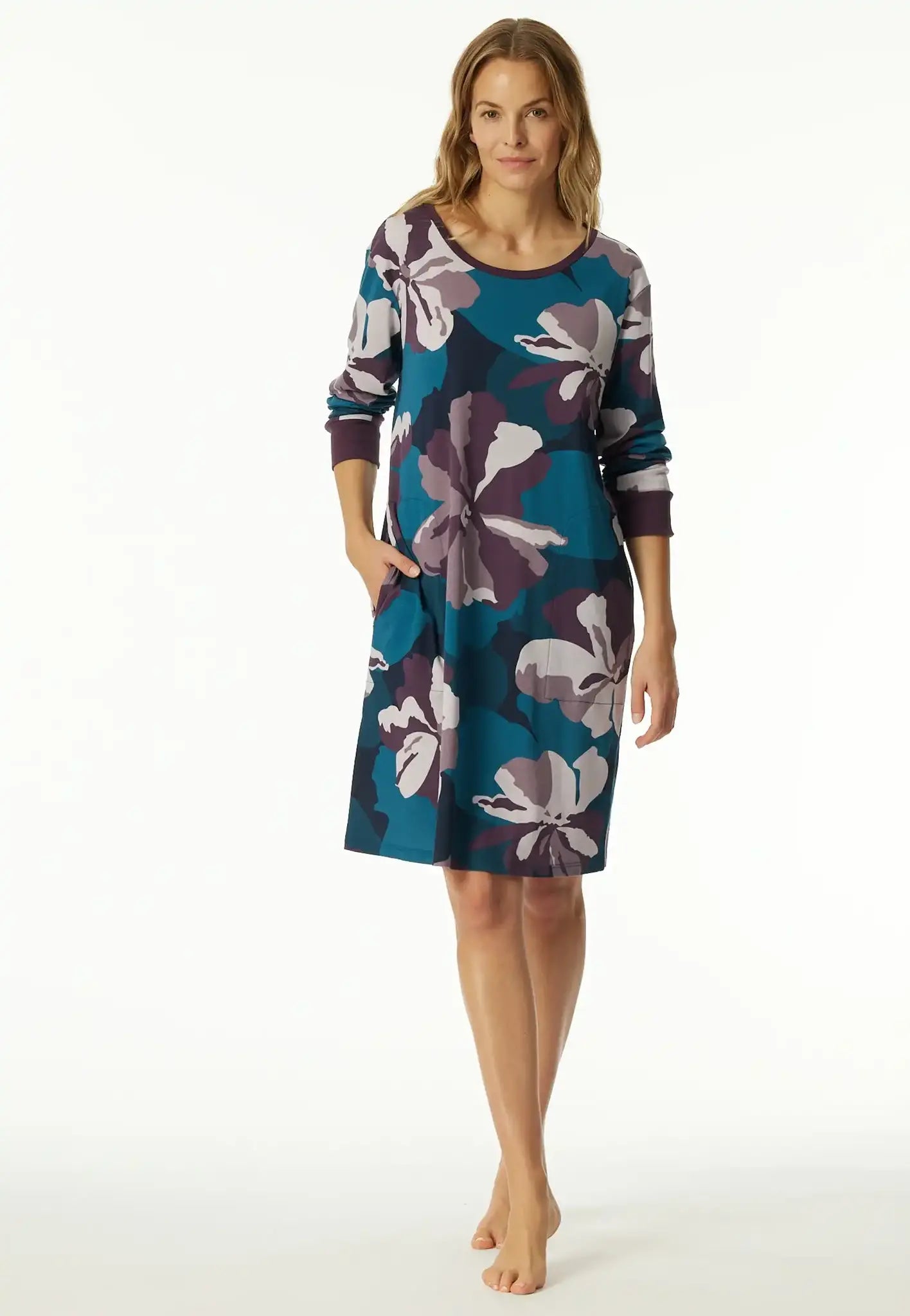 Schiesser Schiesser Dames Nachthemd lange mouw - Modal