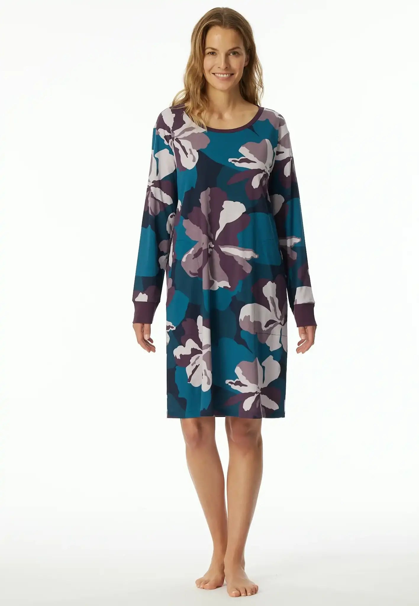Schiesser Schiesser Dames Nachthemd lange mouw - Modal