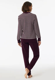 Schiesser Schiesser dames pyjama badstof - Purple - Casual essentials