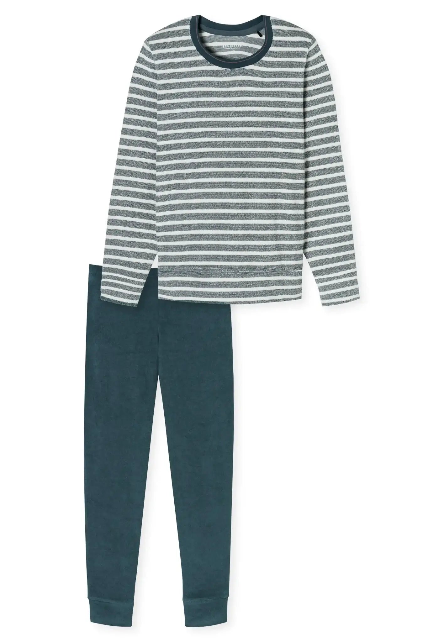 Schiesser Schiesser dames pyjama badstof - Streep