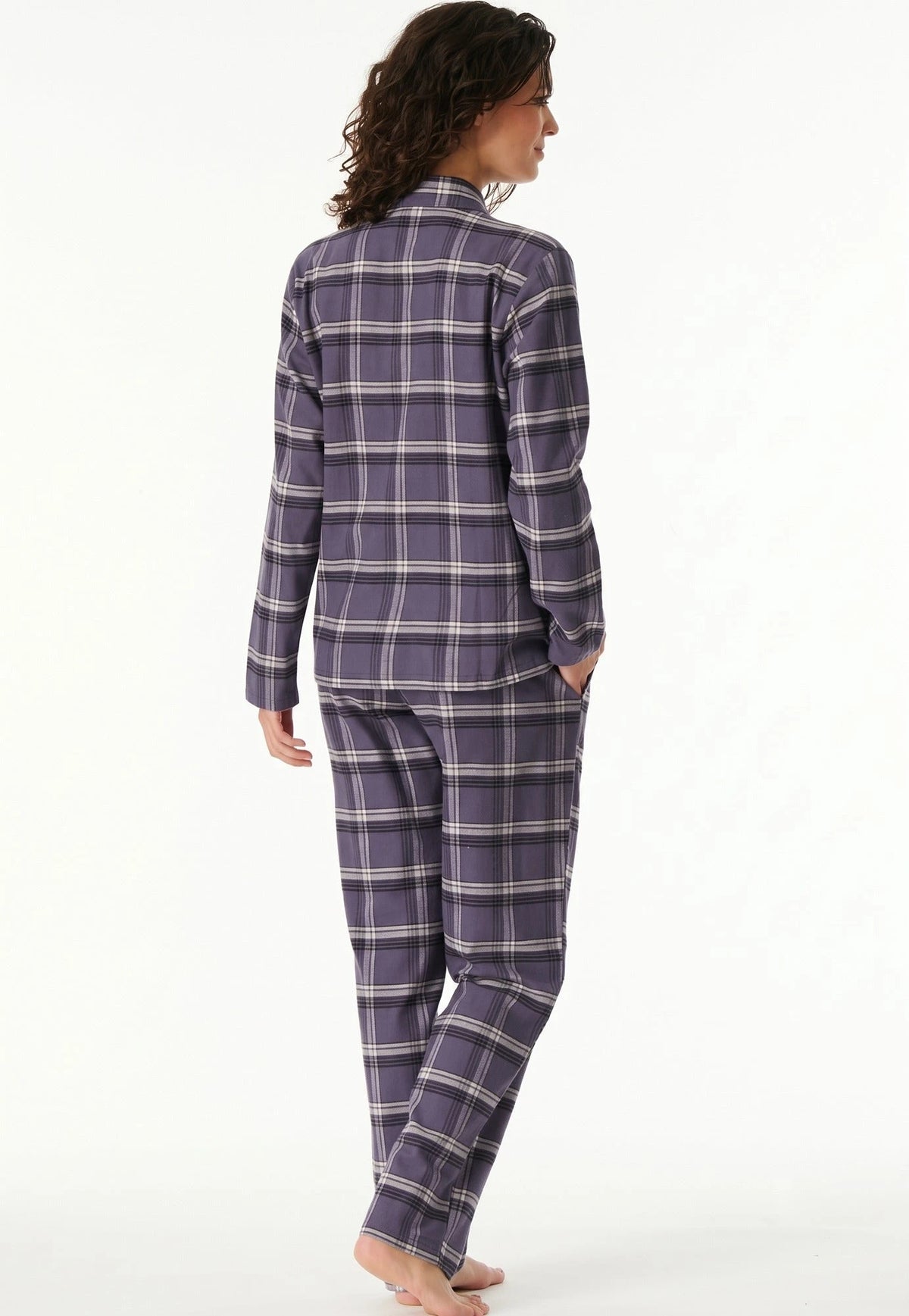 Schiesser Schiesser dames pyjama flanel - Select Premium