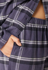 Schiesser Schiesser dames pyjama flanel - Select Premium