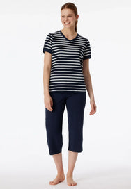 Schiesser Schiesser dames pyjama korte mouw - Casual Essentials