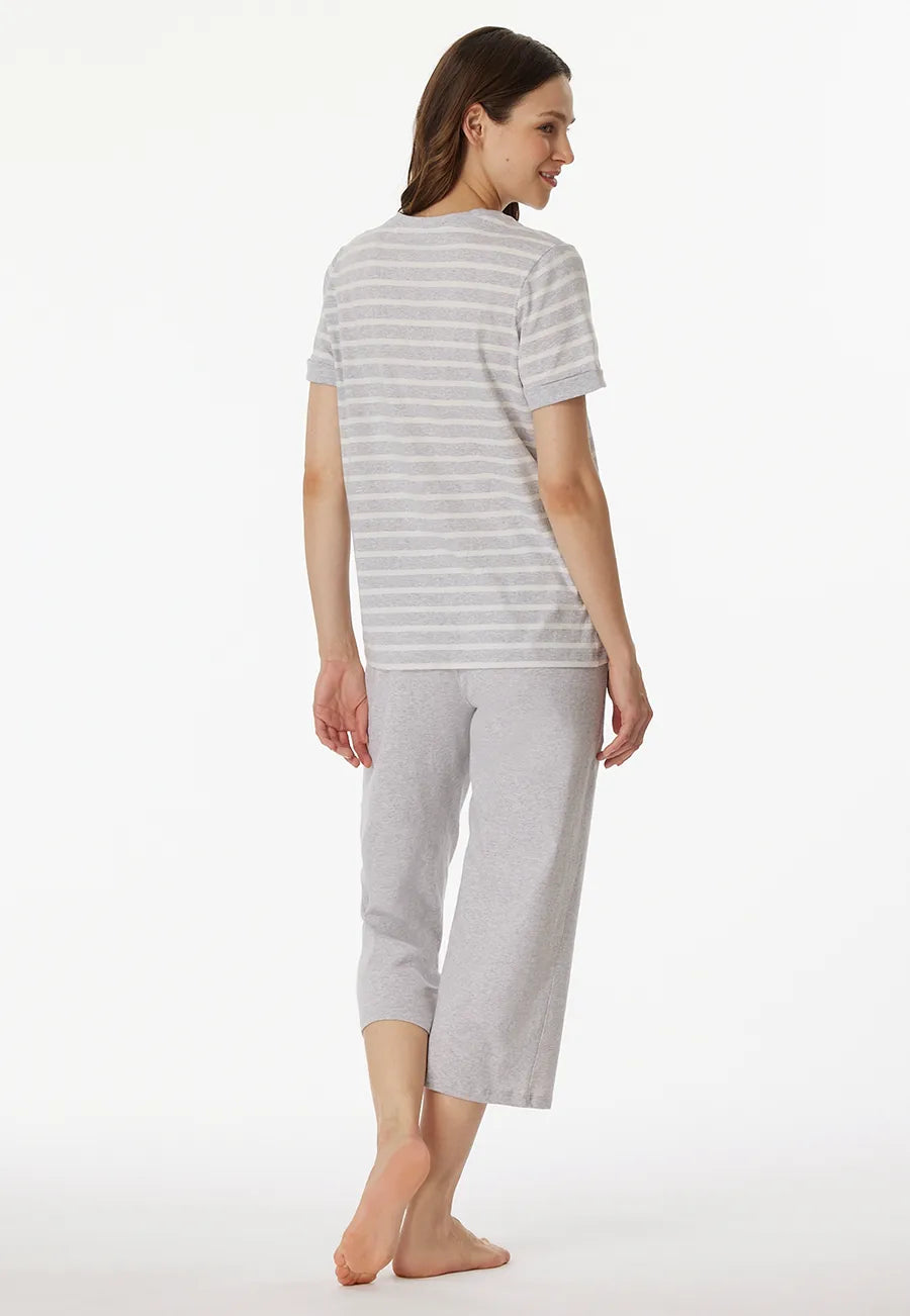 Schiesser Schiesser dames pyjama korte mouw - Casual Essentials