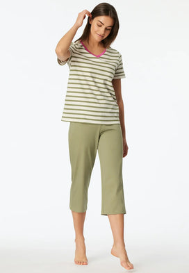 Schiesser Schiesser dames pyjama korte mouw - Casual Essentials