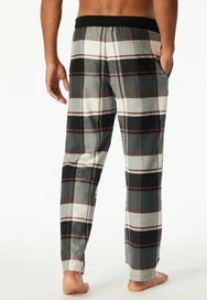 Schiesser Schiesser heren lange flanellen pyjamabroek - Geruit - MIX & Relax
