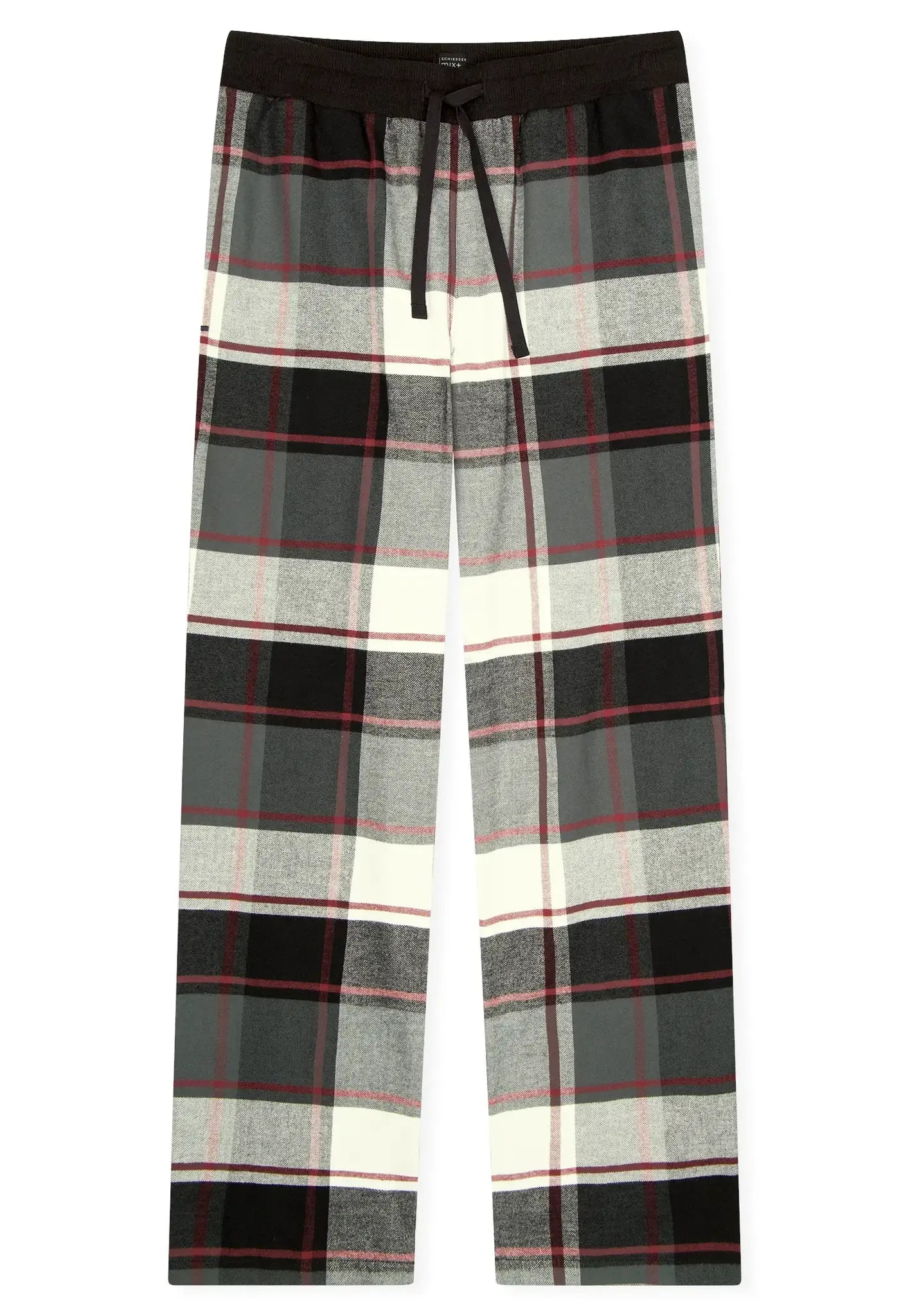 Schiesser Schiesser heren lange flanellen pyjamabroek - Geruit - MIX & Relax