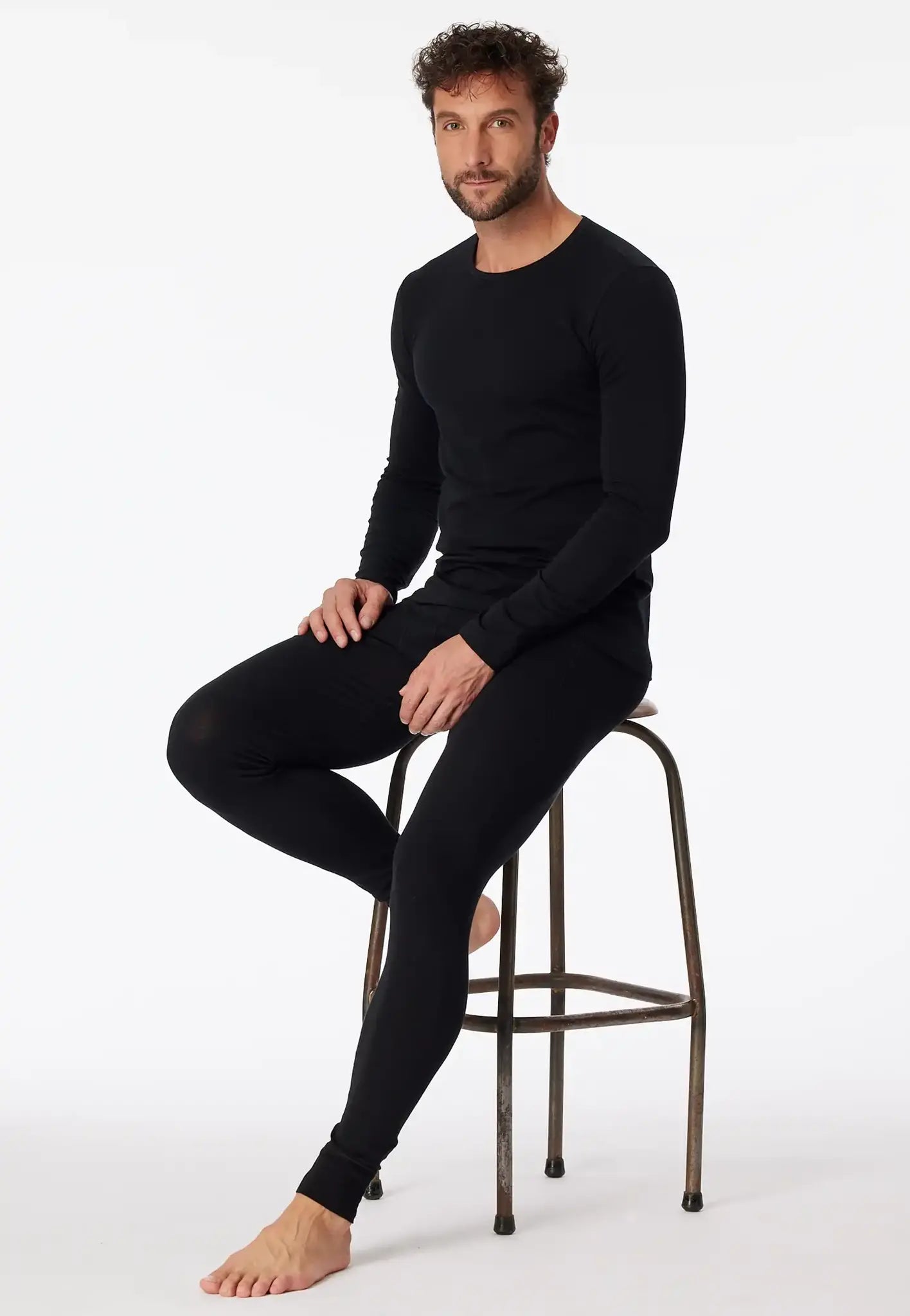 Schiesser Schiesser Heren ondershirt lange mouw - 95/5